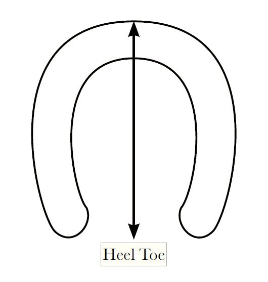 Heel/Toe Measurement Guide